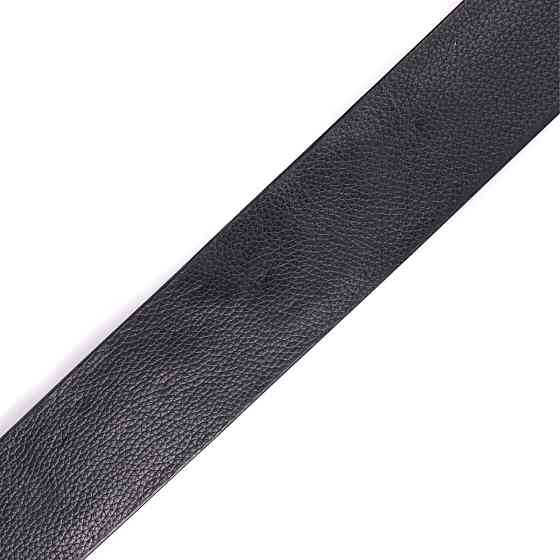 Ремінь-автомат CROCODILE LEATHER 18239 з натуральної шкіри крокодила Чорний Київ