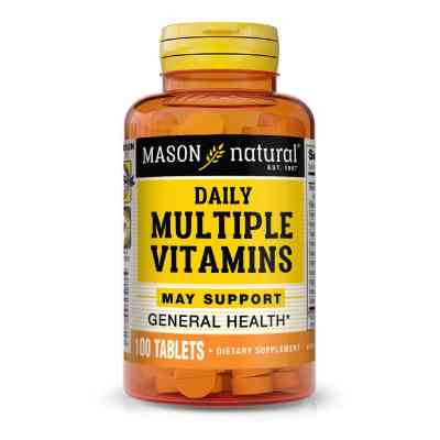Мультивітамін Mason Natural Мультивітаміни на кожен день, Daily Multiple Vitamins, 100 т (MAV00881) Вінниця