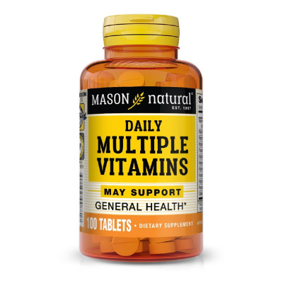 Мультивітамін Mason Natural Мультивітаміни на кожен день, Daily Multiple Vitamins, 100 т (MAV00881) Вінниця - фото 1