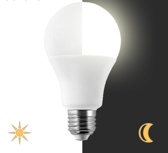 Автоматична економна лампа з датчиком звуку та світла Київ - фото 18