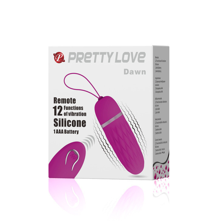 Віброяйце - Pretty Love Dawn Vibrating Egg Purple Sex Aura Київ - фото 9