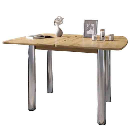 Обеденный стол раскладной LION Нота Дуб Артизан 60x90/90x120 (LION-041281) Львов