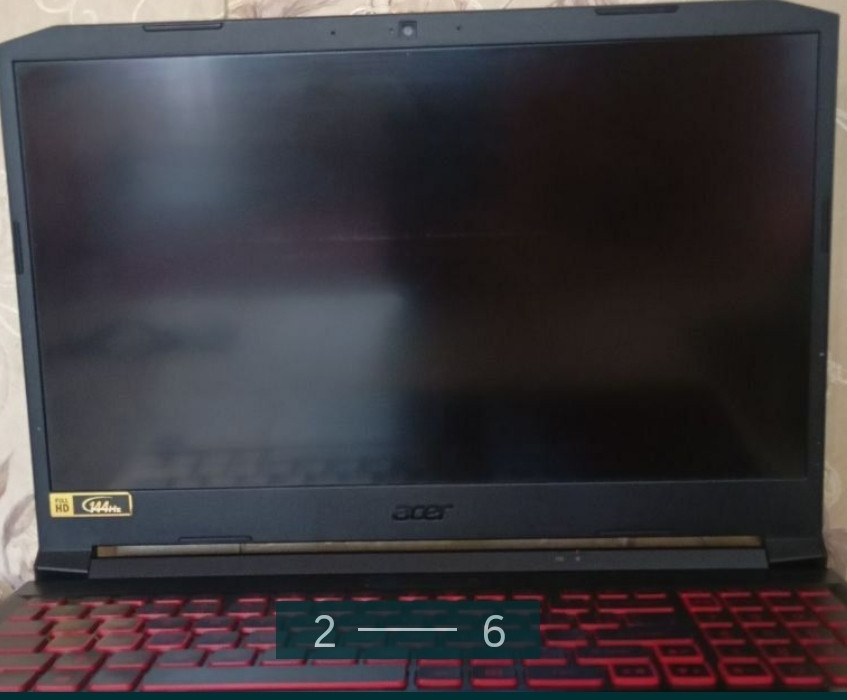 Ноутбук: ASER NITRO 5 ( 515-44) AMD R5 4600H / GTX 1650 ti / RAM 16 GB . Київ - фото 2