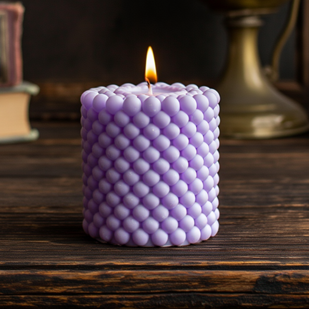 Силиконовая форма для изготовления свечи, молд для изделий из соевого,пчелиного воска и парафина 75 х 75 х 81 мм Каменец-Подольский - изображение 4