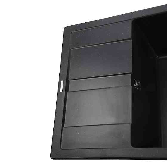 Гранітна мийка Globus Lux ONE чорний 650х500мм-А0002 Киев