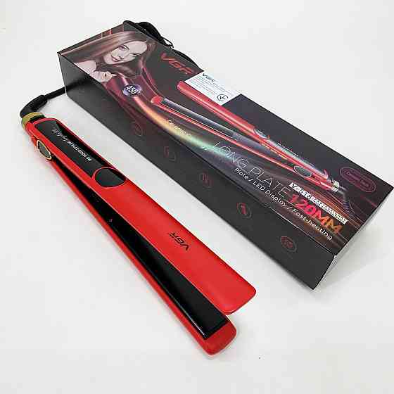 Выпрямитель для волос для поездок VGR V-518, Выпрямитель для парикмахерских Плойка выпрямления MZ-87 Львов