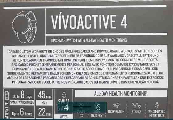 Смарт -Часы: Garmin Vivoactive 4. Киев