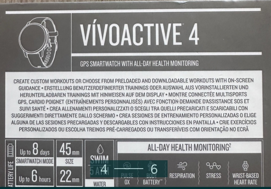 Смарт -Часы: Garmin Vivoactive 4. Киев - изображение 4