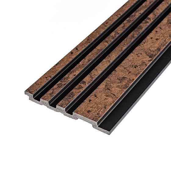 Рейка декоративна PS 2900х120х11мм Коричневий із золотими вкрапленнями SW-00002140- Київ