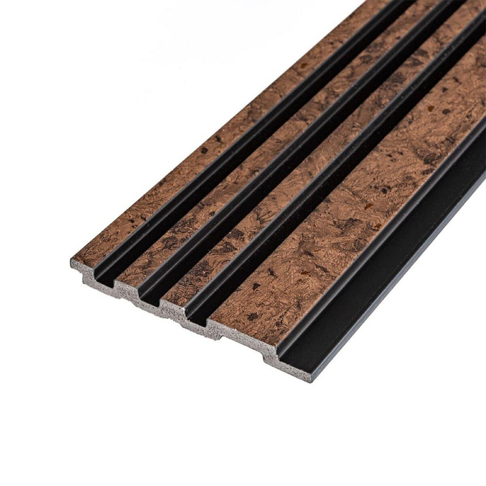 Рейка декоративная PS 2900х120х11мм Коричневый с золотыми вкраплениями SW-00002140- Киев - изображение 1