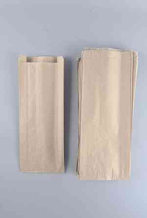 Бумажные пакеты саше крафт бурий, 140х50х360, 40г/м2 (100 шт) Харьков