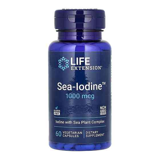Sea-Iodine™ 1000mcg - 60 vcaps Луцьк
