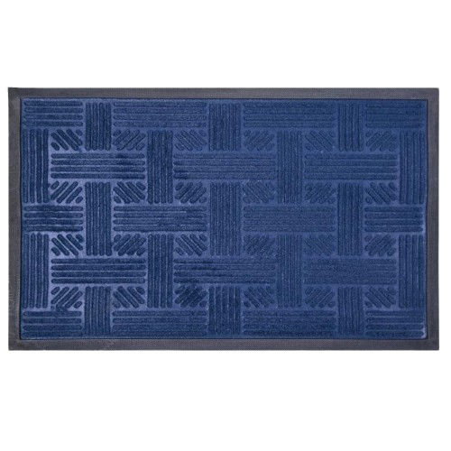 Килимок придверний MX 60*90 см темно-синій Даріана Житомир - фото 1
