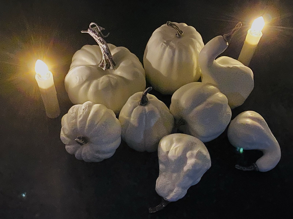 Декоративні гарбузи на Хелловін 8шт Луцк - изображение 1