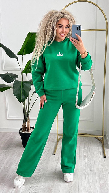 Жіночий спорт костюм зі штанами палаццо Одеса - фото 1