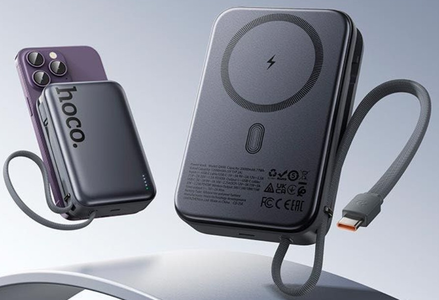 Повербанк 45W HOCO Q44A 20 000 mAh 20V MagSafe. Харків - фото 1