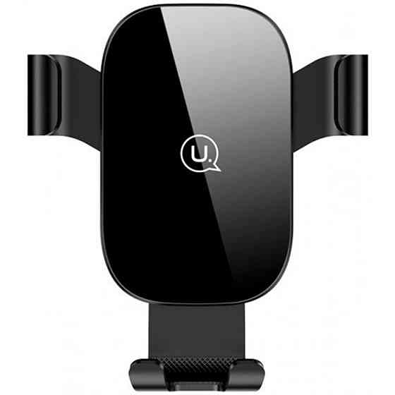 Тримач для мобільного Usams US-ZJ052 Gravity Car Holder Black Київ