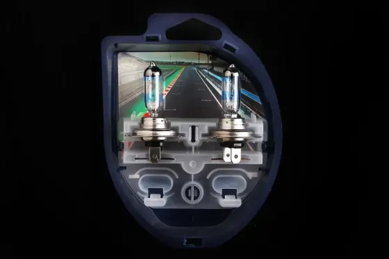 Лампа галогенная 12В  H7 Philips 55 +200% Racing Vision (2 шт.) Винница