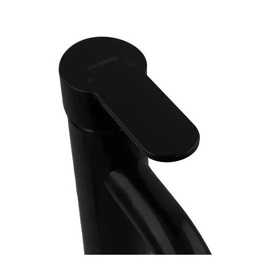 Змішувач для умивальника Plamix Raul-001-B Black термопластик (без шлангів) (PM0654) Чернівці