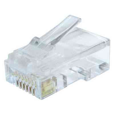 Коннектор RJ45 cat.6 UTP 8P8C * 100 (позолоч. конт.) Cablexpert (LC-8P8C-002/100) Винница
