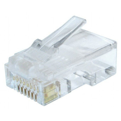 Коннектор RJ45 cat.6 UTP 8P8C * 100 (позолоч. конт.) Cablexpert (LC-8P8C-002/100) Винница - изображение 1