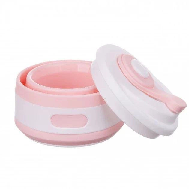 Походная складная чашка 350 мл, Силиконовая туристическая кружка, Силиконовая складная кружка NQ-20 Ивано-Франковск - изображение 3