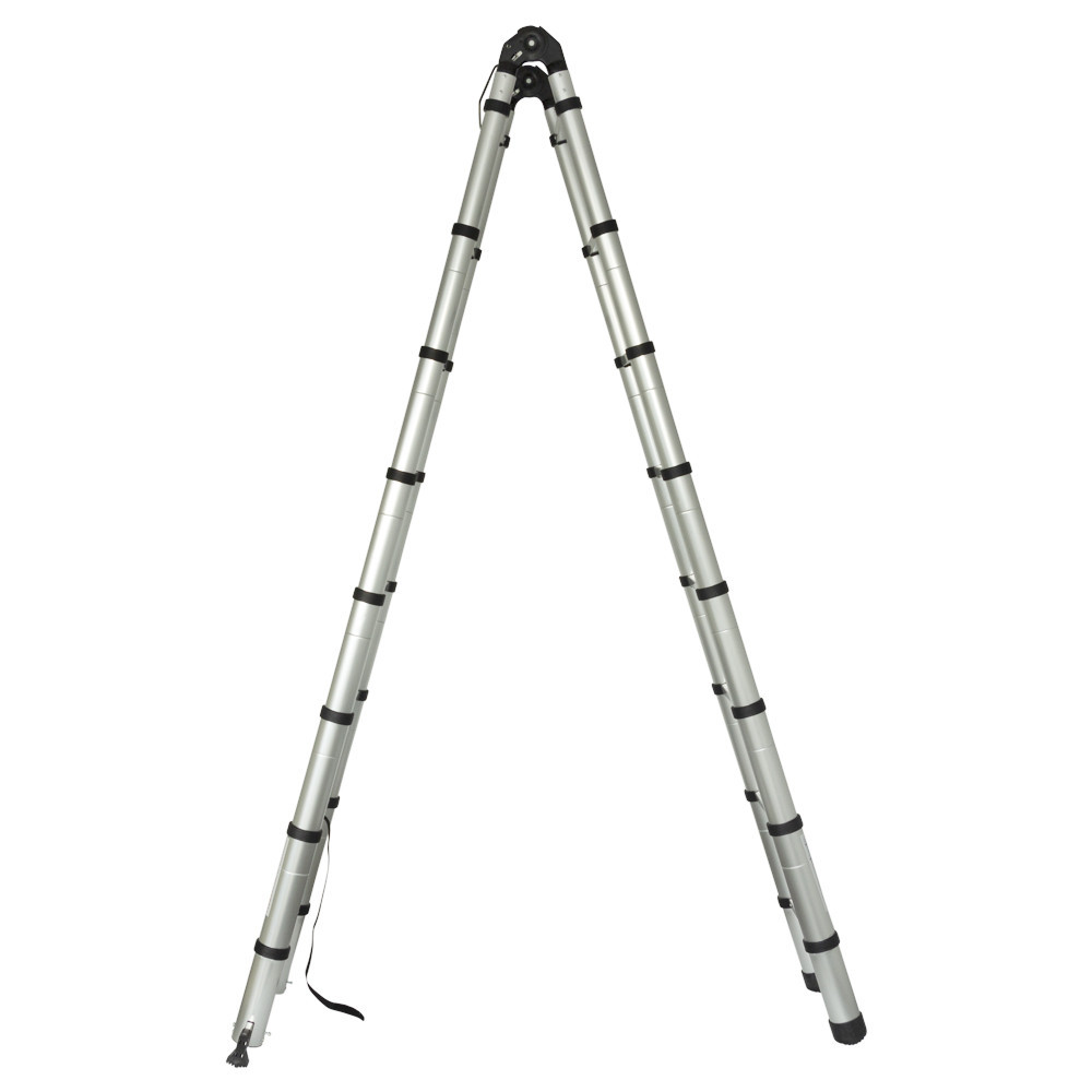 Драбина телескопічна універсальна 2×8 щаблів 5.0 м FLORA (5033434) Київ - фото 5