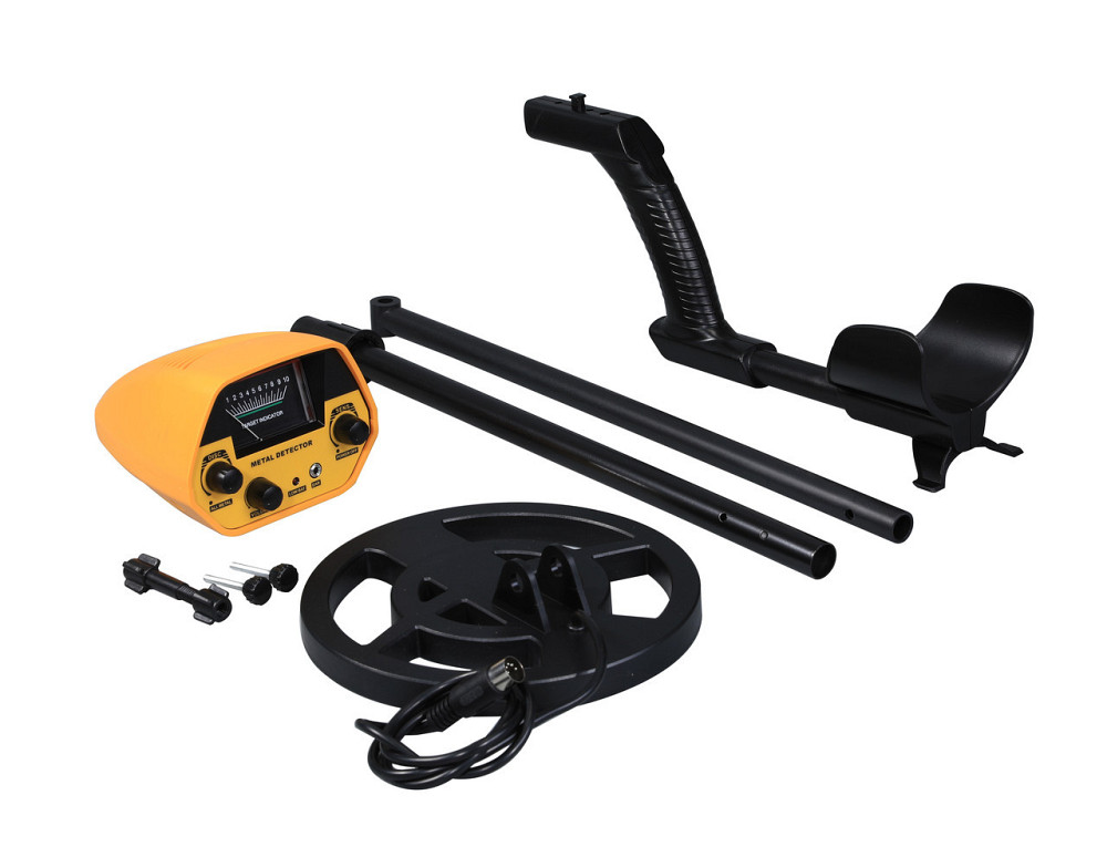 Металлоискатель с высокой чувствительностью GTX5030 LCD-экран до 1 метра (без аккумулятора) Черно-оранжвеый Киев - изображение 8