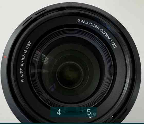 Об'єктив: SONY E PZ 18-105mm.f/4.0 G OSS. Харків