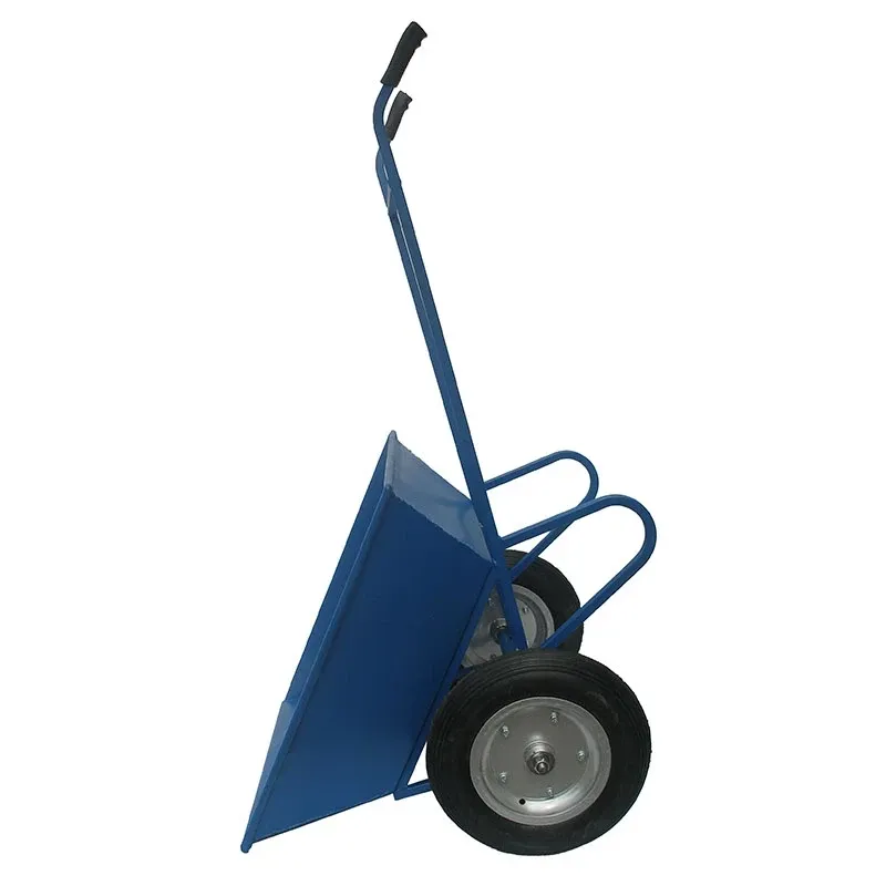 Будівельна двоколісна тачка ТСД-380Л лите колесо об'єм 90 літрів Харків - фото 2