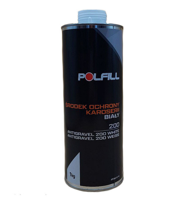 Антигравій під пістолет (баранек) 200 білий 1кг Polfill Київ - фото 1