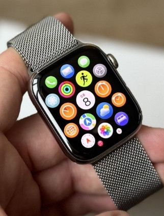 Apple Watch 8 45mm Stainless Steel GPS Cellular. Харьков - изображение 4