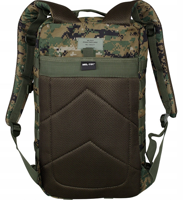 Тактичний рюкзак 36 літрів Mil-Tec "Assault L" (14002271) Digital Woodland Нововолинськ - фото 8