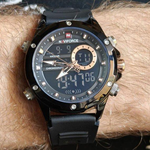 Годинник чоловічий армійський Naviforce Pride Darkside (2 ремінці) Київ - фото 4
