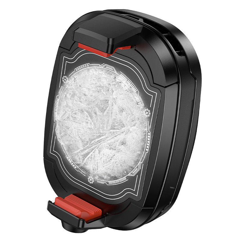 Кулер для мобільного HOCO GM76 Blue diamond mobile phone cooler Black Одеса - фото 7