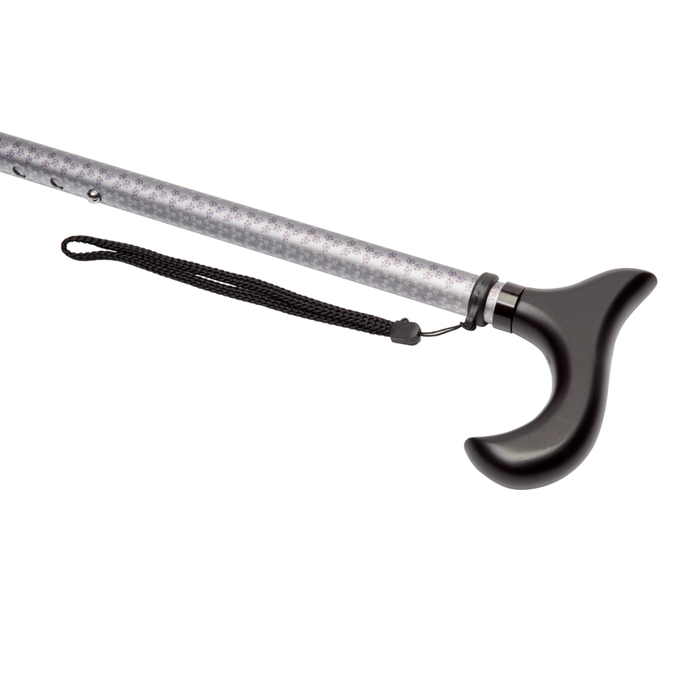 Регулируемая трость с матовым цветочным узором Garcia 621 Днепр - изображение 3