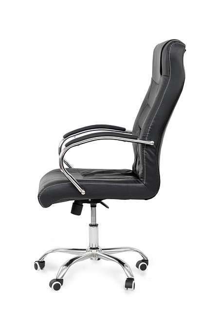 Стілець офісний Чат Лайт, чорний Киев - изображение 3