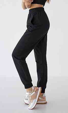 Спортивні штани жіночі джогери Чорний XL Харків