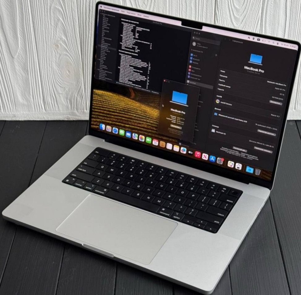 Ноутбук Apple MacBook Pro M1 Pro MDM 16'' 2021 року. Харків - фото 6