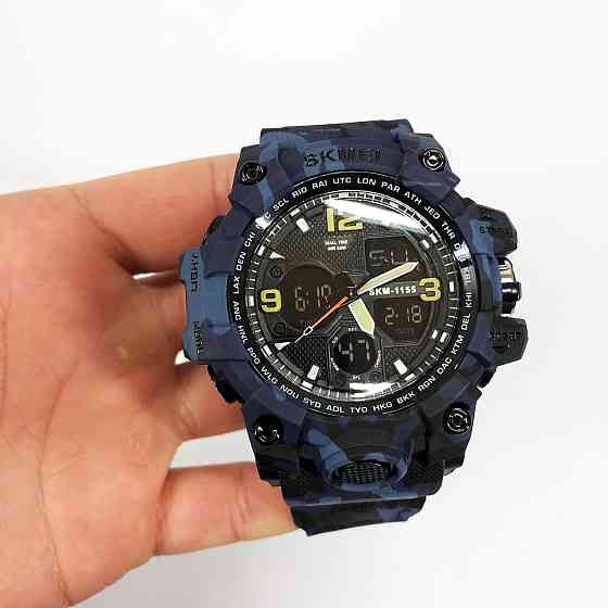Стильні армійські годинники SKMEI, Годинники спортивні спорт Надійні чоловічі наручні ZV-50 Івано-Франківськ