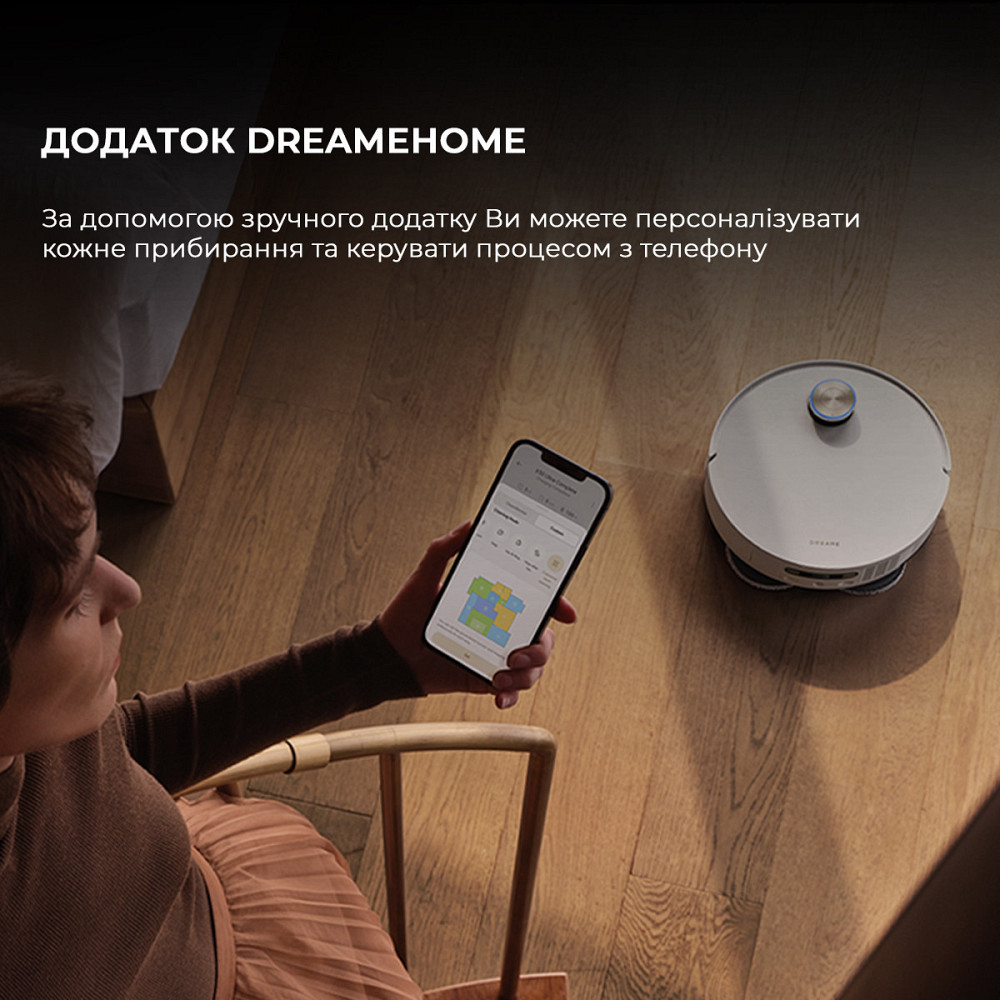 Робот-пилосос Dreame X50 Ultra Complete White (RLX85CE-4-WH) ( white ) Харків - фото 20