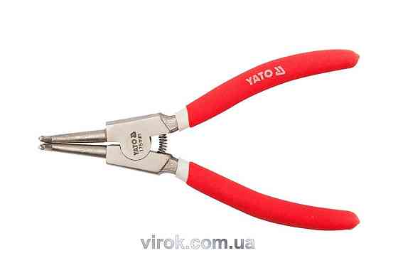 Знімач стопорних кілець YATO загн. (розжим) l=225мм [6/60] Одесса