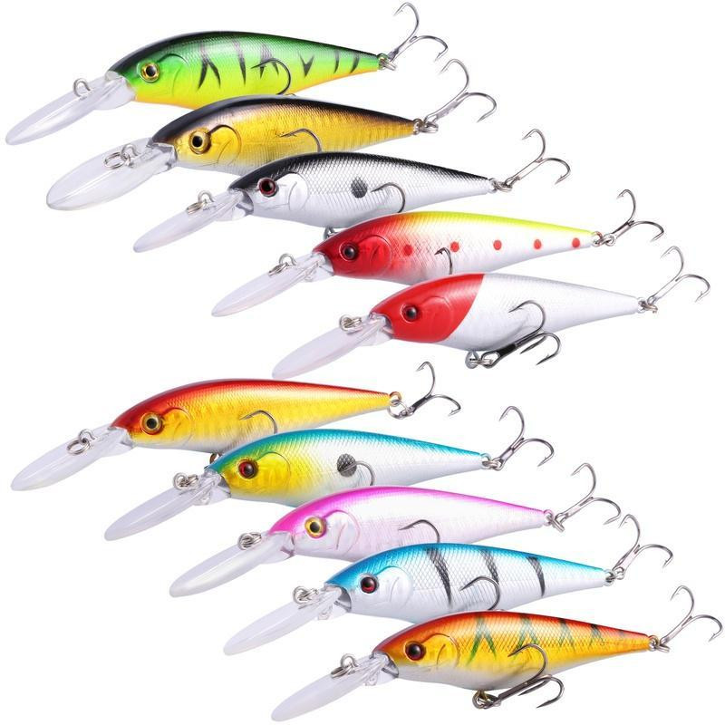 Набір воблерів для риболовлі з трійниками Київ - фото 19