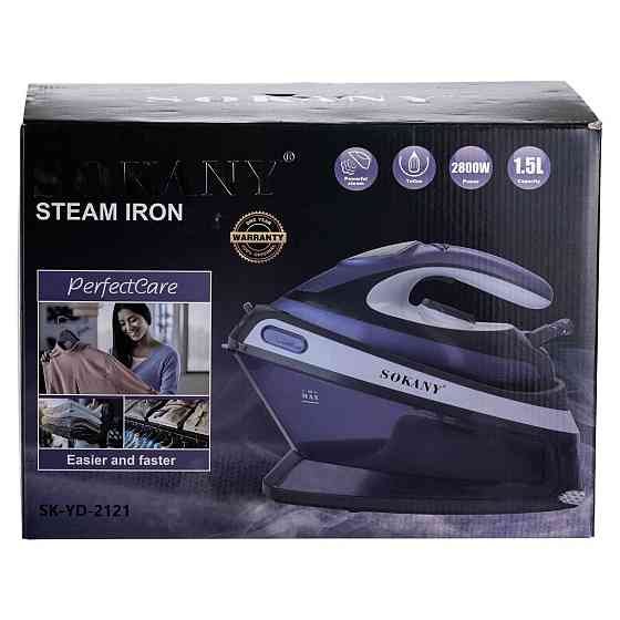 Паровой утюг с резервуаром 1.5 л Sokany SK-YD-2121 Киев
