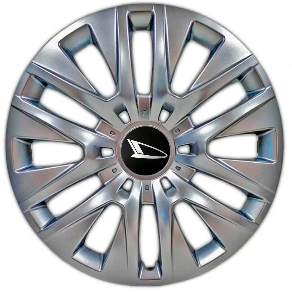 Автомобильные модельные колпаки R16 Daihatsu 429 4шт, SJS, серебряные Киев - изображение 1