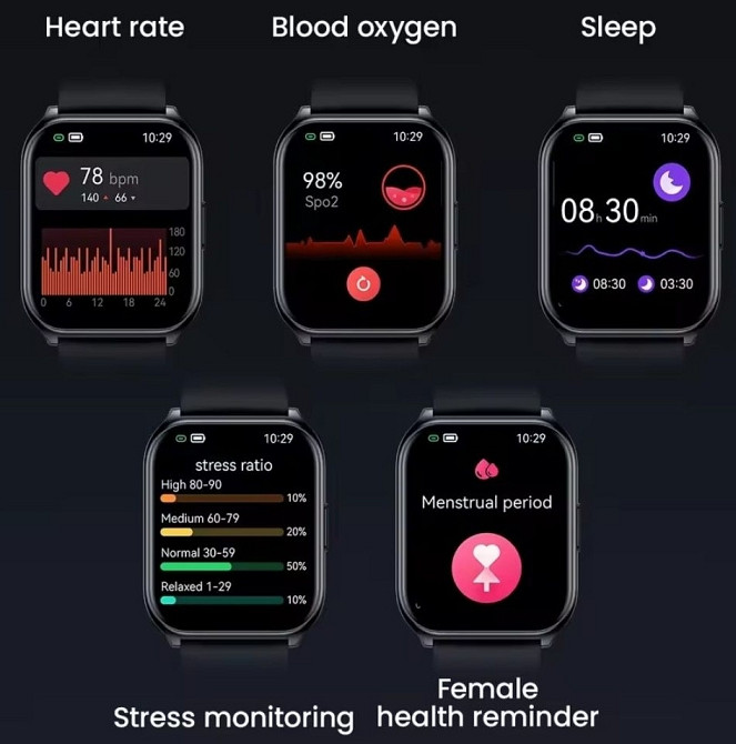 Смарт-Часи Haylou Watch 2 Pro 1.85" IPS 20днів, IP68 Bluetooth Call. Київ - фото 1