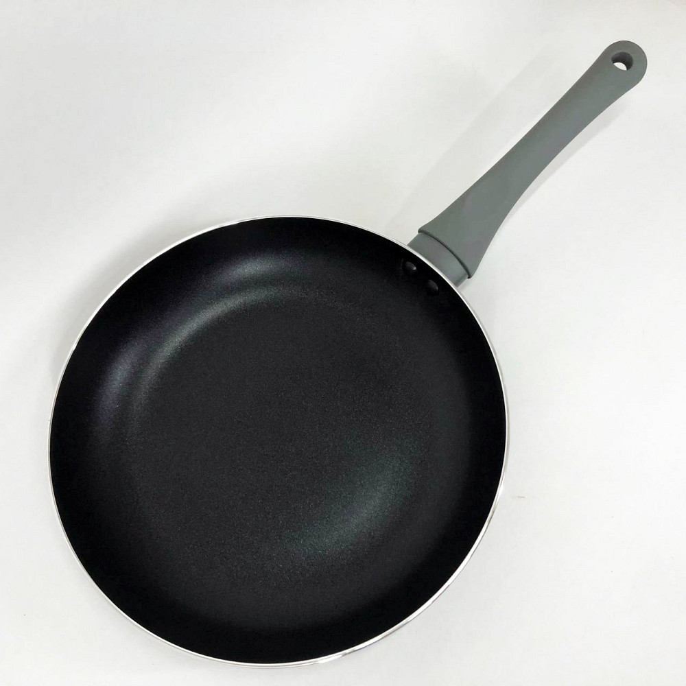 Антипригарная сковорода без масла WELL, Качественные кухонные сковородки, Сковорода глубокая для дома PF-12 Львов - изображение 3