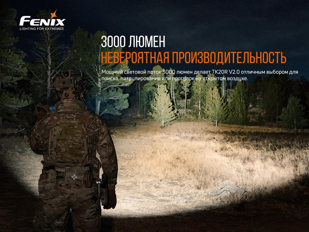Фонарь ручной Fenix TK20R V2.0 Киев - изображение 8