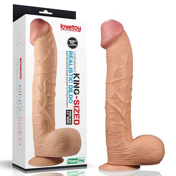 Великий фалоімітатор LEGENDARY (32 см) Sex Aura Київ