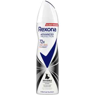 Антиперспірант Rexona Невидимий на чорному і білому 72 години 150 мл (8720181450419) Вінниця
